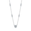 S925 Silver Necklace Moissanite Starry Pendant Fashion Clavicle Chain Accessories Gift Source Wholesale