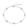 Bracelet S925 Silver Dynamic Bubble Bracelet Inlaid with Moissanite Cross-border Hot-selling Jewelry Guangzhou Factory in Stock