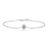 Bracelet S925 Silver Perception Bubble Bracelet Inlaid with Moissanite Elegant Gift Jewelry Live Broadcast In-stock Available for Dropshipping