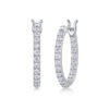 S925 silver flowing light hoop earrings with moissanite, new long earrings, live broadcast hot-selling jewelry, in-stock source factory wholesale