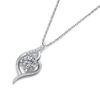 S925 Silver Love at First Sight Pendant Moissanite Necklace for Women, Elegant Pendant Gift Accessory Wholesale in Stock