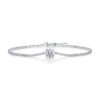 S925 Silver Dawn Dew Bracelet Moissanite New Silver Platinum Plated Jewelry Panyu Factory Wholesale