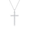 925 silver necklace faith pendant fashion live silver jewelry large quantity in stock source cross clavicle chain for drop shipping