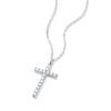 925 silver necklace faith pendant fashion live silver jewelry large quantity in stock source cross clavicle chain for drop shipping