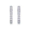 S925 Silver Modern Guide Earrings Moissanite New Hoop Live Broadcast Cross-border Hot-selling Earrings Wholesale in Stock