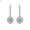 S925 silver Moissanite Youthful Earrings new long earrings live broadcast hot-selling jewelry in stock wholesale