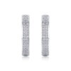 S925 Silver Firefly Light Earrings Moissanite New Hoop Tiktok Live Cross-border Hot Selling Earrings Wholesale