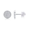 Stud Earrings S925 Silver Moissanite Earrings Simple Silver Jewelry Plated 18K Gold Earrings Live Hot Sale Source Wholesale