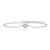 S925 Silver Bracelet Moissanite Window of the Soul Bracelet Cross-border Hot-selling Jewelry Source Wholesale Guangzhou Factory