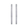 Cross-border S925 Silver New Earrings Moissanite Hoop Earrings Temu Amazon Hot Selling Jewelry Wholesale