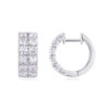 3.0mm Earrings Moissanite S925 Silver Studs New Hoop Temu Amazon Cross-border Hot-selling Jewelry Wholesale