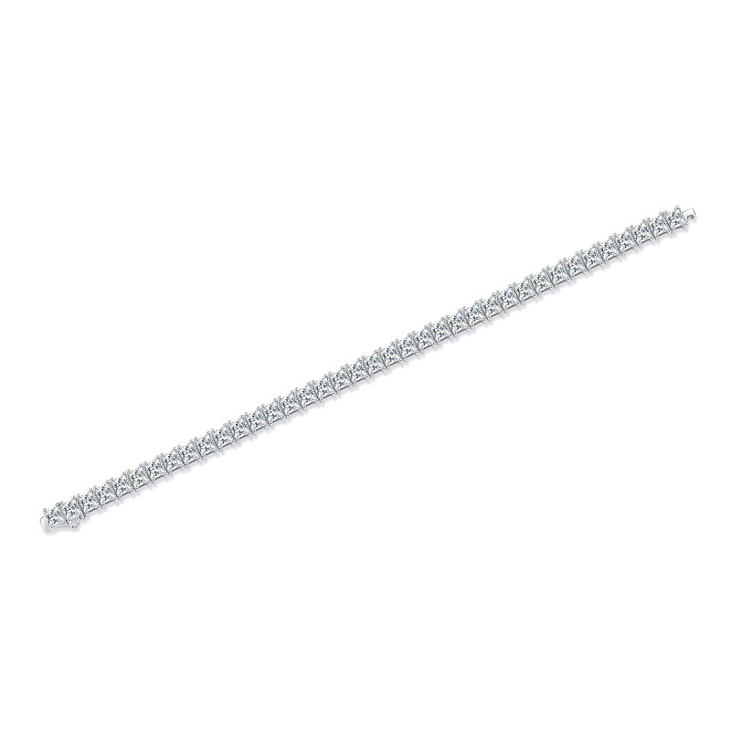 S925 Silver Moissanite Bracelet Fashion Hot Sale Rising Star Bracelet In Stock Source Jewelry Wholesale