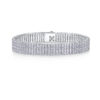 2.0mm bracelet 4-row moissanite new S925 silver bracelet cross-border Amazon hot-selling jewelry in stock wholesale