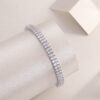 S925 Silver Bracelet Moissanite New Bracelet Cross-border Hot-selling Jewelry Source Panyu Factory In-stock Wholesale