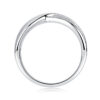 New Simple and Elegant S925 Silver Ring for Women, Niche Cross-border TikTok Live Hot-selling Moissanite Ring in Stock