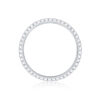 S925 Silver Parallel Universe Ring Moissanite Luxurious Inlay Ring Cross-border Amazon TikTok Hot Selling New Wholesale