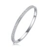 S925 Silver Moissanite Bracelet New Fashion Love Token Jewelry Hot Selling Bracelet Guangzhou Factory Wholesale