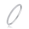 S925 Silver Monologue Bracelet Moissanite New Women's Bracelet Live Cross-border Hot Sale In-stock Panyu Factory Wholesale