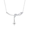 S925 Silver Pendant New Moissanite Necklace Fashion Women's Clavicle Chain Cross-border Hot Sale Source Stock