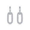 Cross-border S925 Silver Earrings Moissanite New Hoop Temu Amazon Hot Selling Earrings In Stock Wholesale