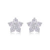 S925 silver earrings Moissanite new earrings live broadcast cross-border hot-selling jewelry in stock Guangzhou factory wholesale