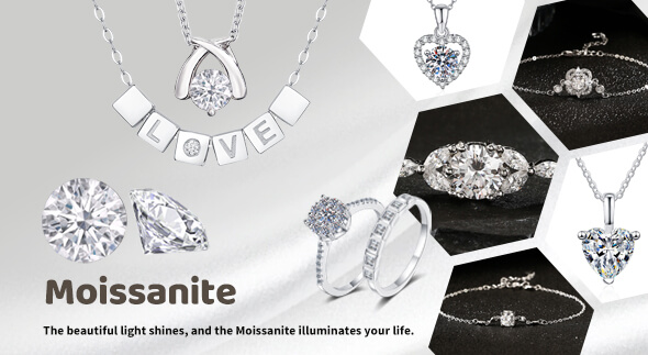 Moissanite Jewelry on lekanijewelry.com