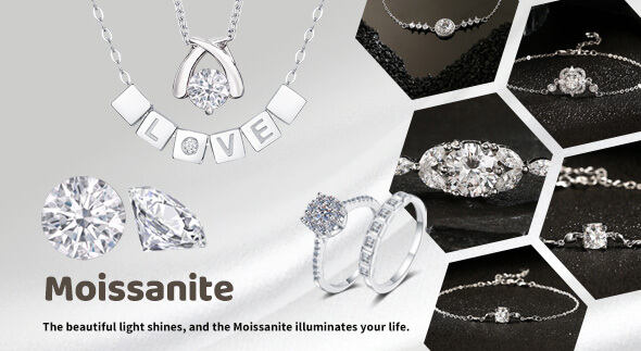 Moissanite Jewelry on lekanijewelry.com