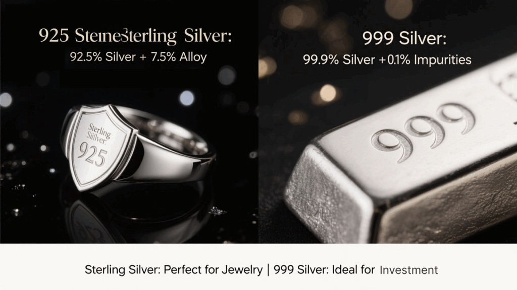 925 vs 999 Silver